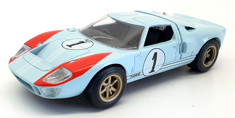 1/43 Norev Ford GT40 #1 Blue Racing Car Model 270568