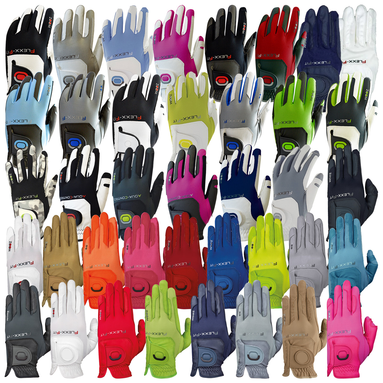 2023 Zoom Men Flexx Fit Left Hand Golf Glove One Size Fits All Opti