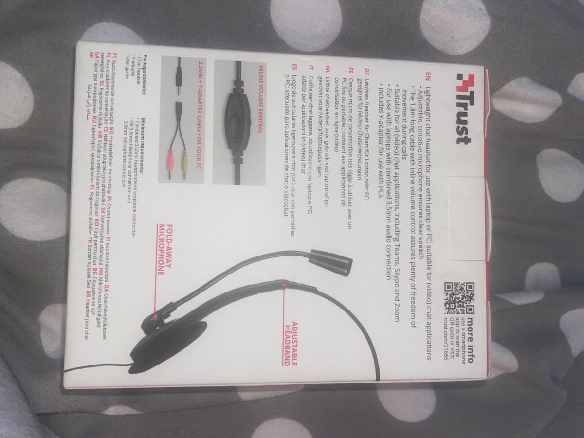 Trust Primo Chat Headset 21665 UK