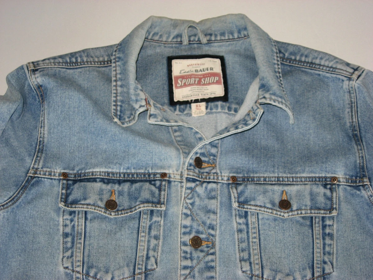Eddie bauer denim jacket 2025