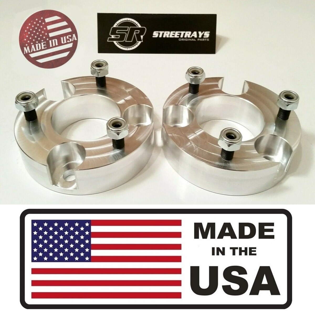 [SR] 2" Front Leveling Spacer Lift Kit for 2005-2023 Nissan Frontier 4WD & 2WD