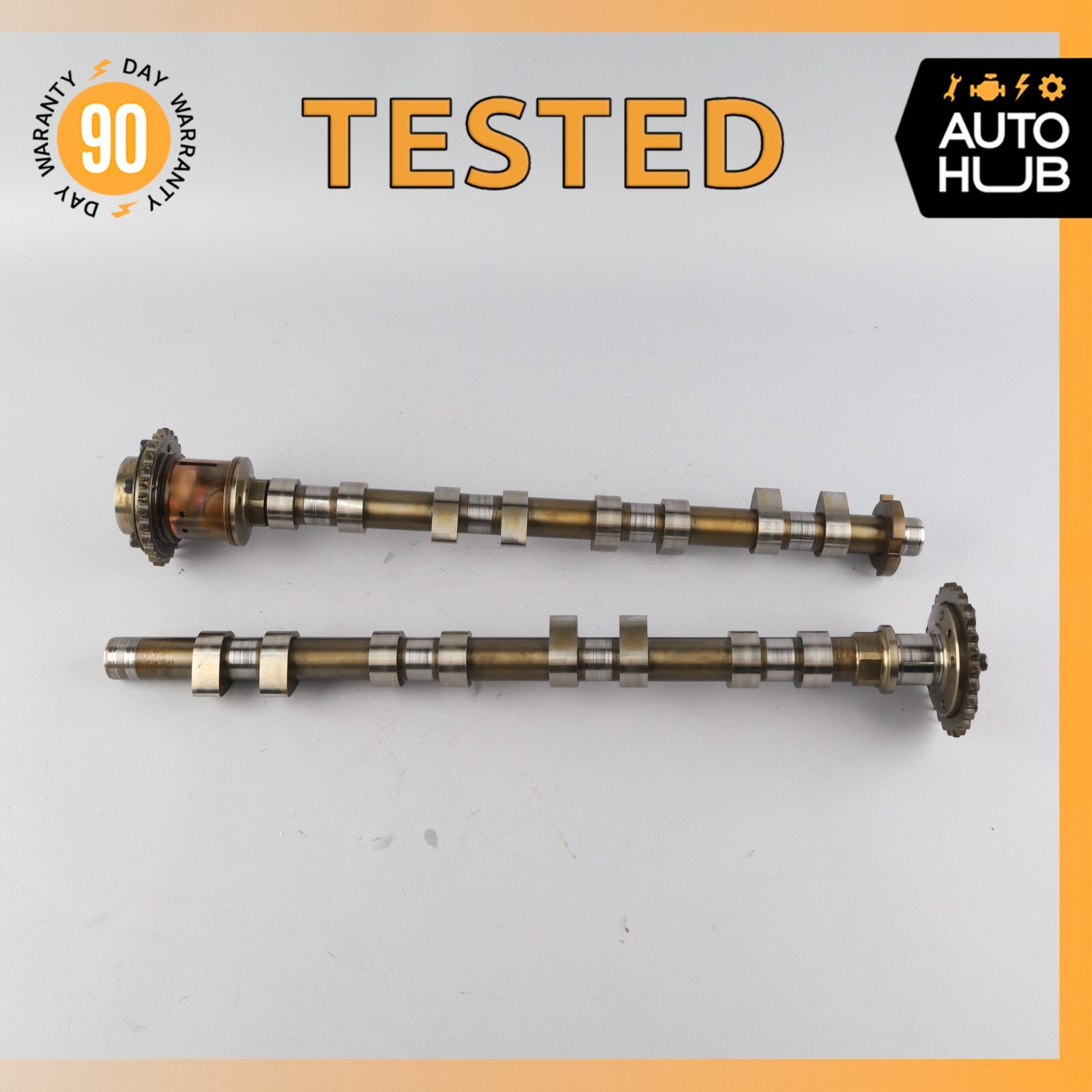 05-07 Maserati Quattroporte M139 F1 4.2L Left Intake & Exhaust Camshaft Set OEM
