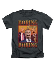Nigel Farage Boring Adults T-Shirt Funny Meme Tee Top New