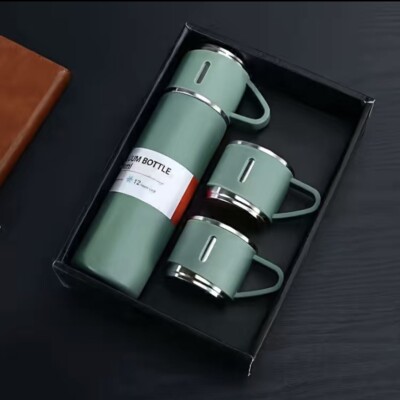 termo de 500 ml con dos tasas