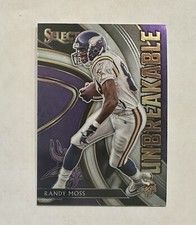 2020 Panini Select Unbreakable Prizm Randy Moss #U9 Minnesota Vikings