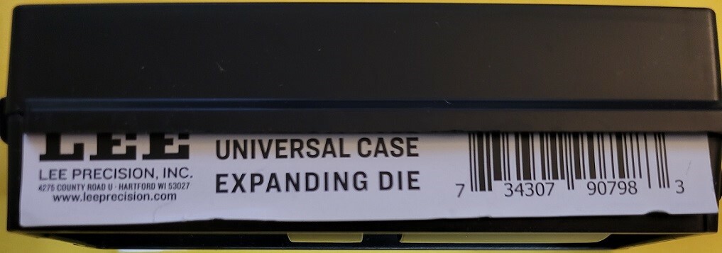 Lee Universal Case Expanding Die 90798 - Factory New | eBay
