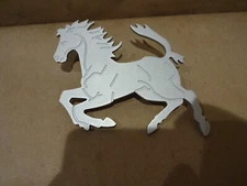 Ferrari 365, 512 BB-BBi Horse Motif Silver  P/N 50200203