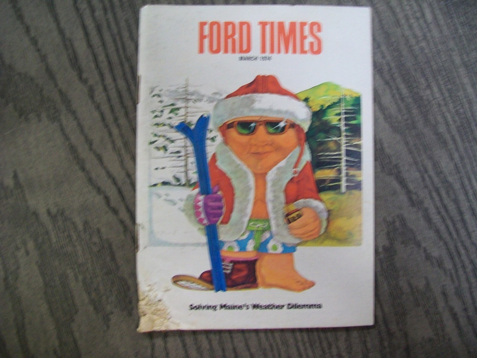 Ford Times - March 1974 - By Ford Motor Company -  Fair Condition