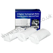 Digital Tachograph Rolls Tacho Superior Quality Approved Paper (20 x Packs of 3)