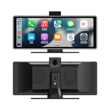 11.26"Universal PND Wireless Carplay UHD All Black Smart Screen Mirrorlink USB