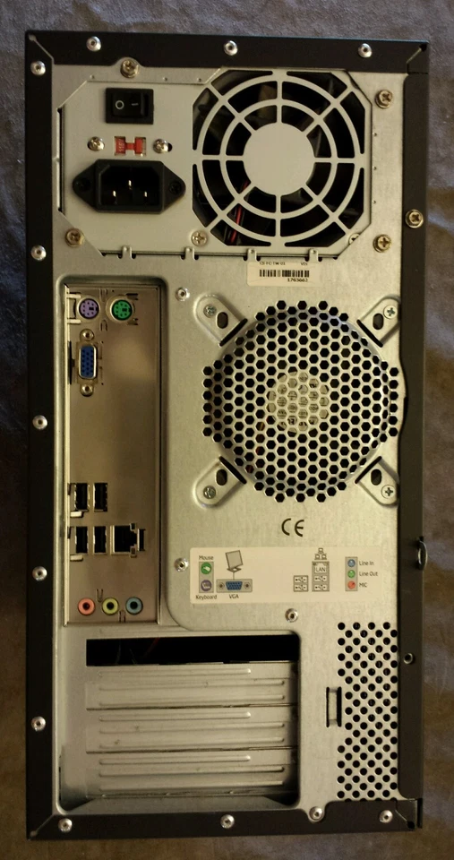 Computadora de escritorio D97573 775 mini torre Core 2 Duo E7200 2,53 GHz **SIN HDD OS RAM Foto 2 de 4