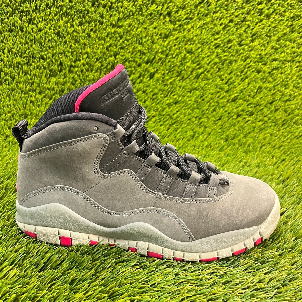 Sneakers Jordan 10 Gray And Pink Nike Air Jordan 10 Retro Boys