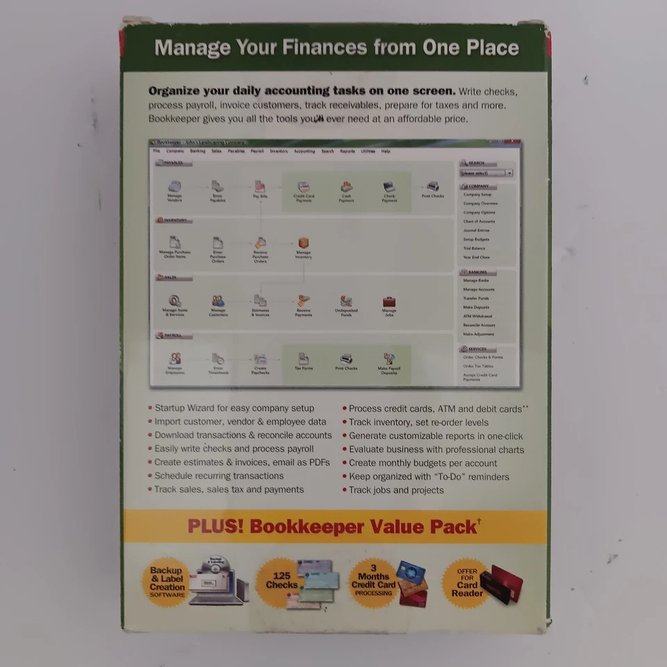 MySoftware Bookkeeper Easily Manage Sales & Expenses 2009 - Image 4 of 4