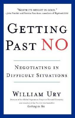 #ad Getting Past No: Negotiating in Difficult Situations Paperback VERY GOOD $3.98