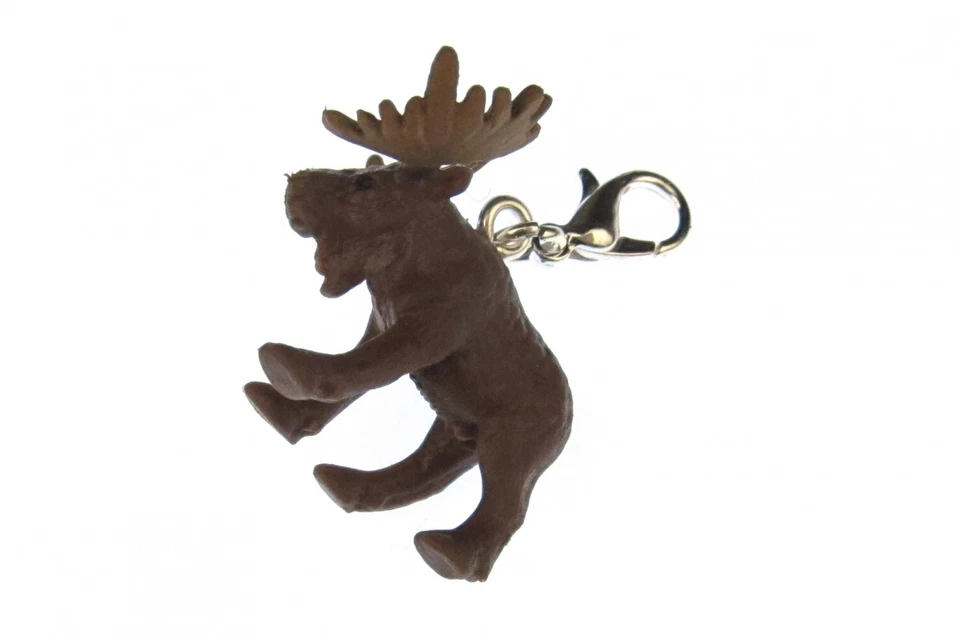 Elch Charm Zipper Pull Anhänger Bettelanhänger Rentier Moose Miniblings Norwegen - Bild 2 von 4