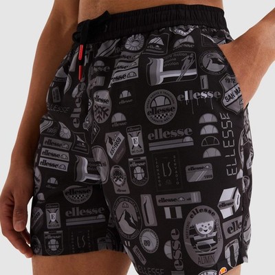 Ellesse Herren Badeshorts Oulle Short schwarz