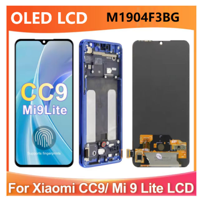 OLED For Xiaomi Mi CC9 / Mi 9 Lite LCD Display Touch Screen