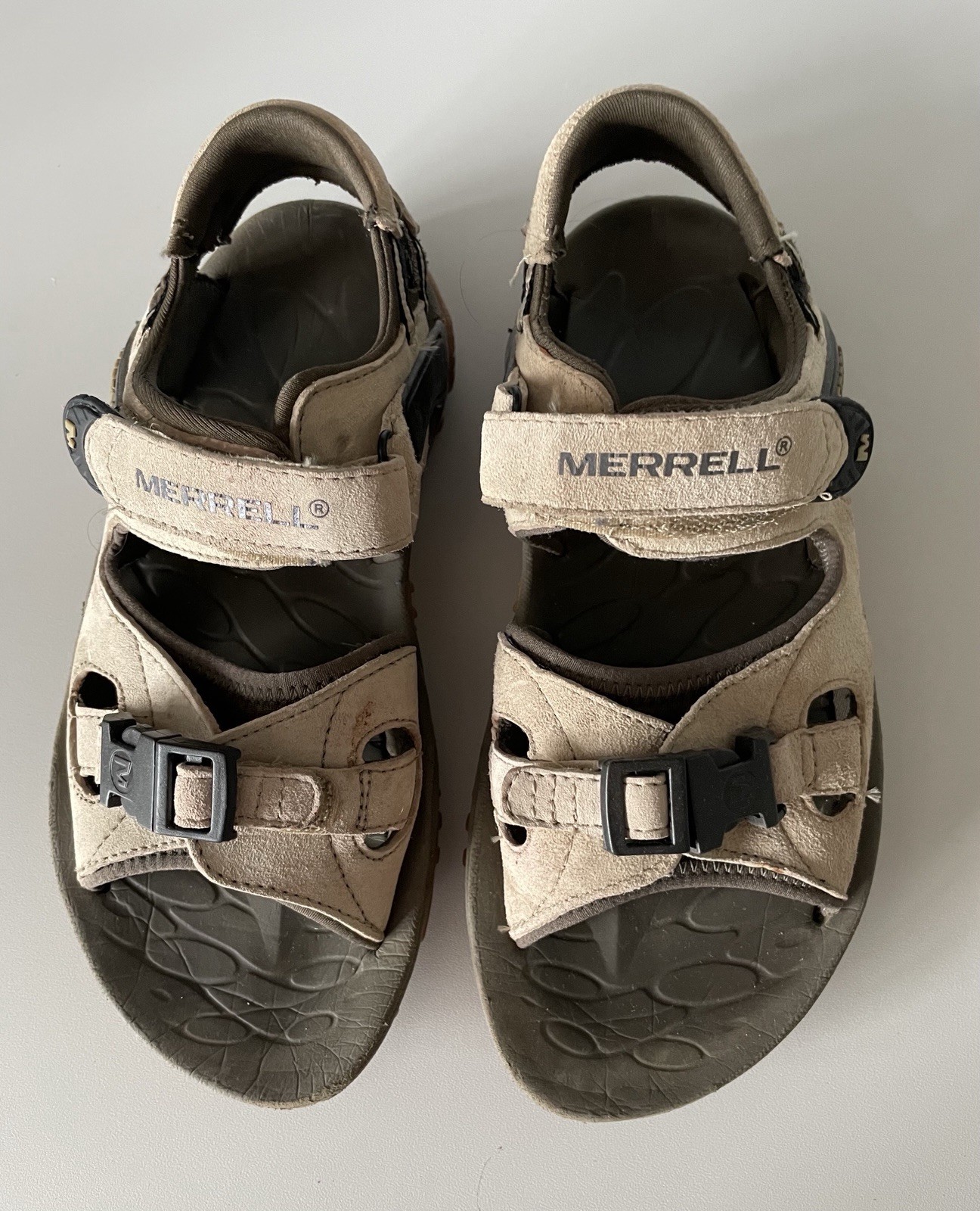 Merrell Kahuna sandali classici da trekking donna taupe performance taglia 4