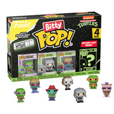 Funko Bitty POP! Pack de 4 figuras de vinilo Donatello TMNT nuevas