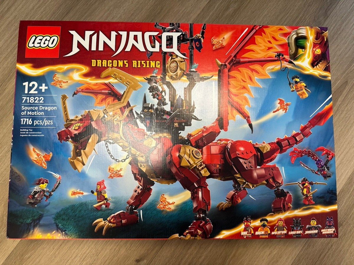 RED DRAGON FIRE BIRD 22g 廃盤 Lego 71822 Source Dragon of Motion Ninjago Dragons Rising Set
