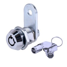 Tubular Cam Lock Keyed Alike Cabinet Drawer Door Chrome Home Security