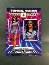 A’ja Wilson, Las Vegas Aces 2025 Panini Donruss WNBA #13 Card Tunnel Vision