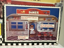 Vintage 1989 Tyco Dixie's Diner Drive In Playset New in Open Box