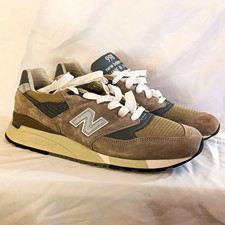 New Balance 998 Made in USA U998GR Grey Day 2023 Gray Suede Low Top | Mens 11