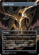 Mana Vault - Borderless - Premium Quality - Not Tournament Authorized
