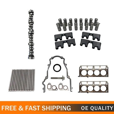 1 Set Stage 2 LS Truck Cam Kit with Install & Pushrods 4.8 5.3