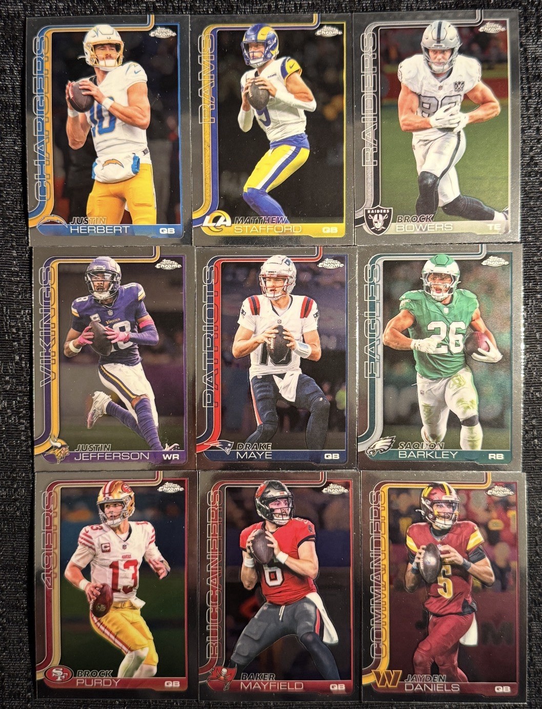 2025 Topps Chrome Complete Your Set You Pick Football Card #151-300