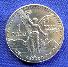 MEXICO LIBERTAD 1983, 1 UNZE SILBER