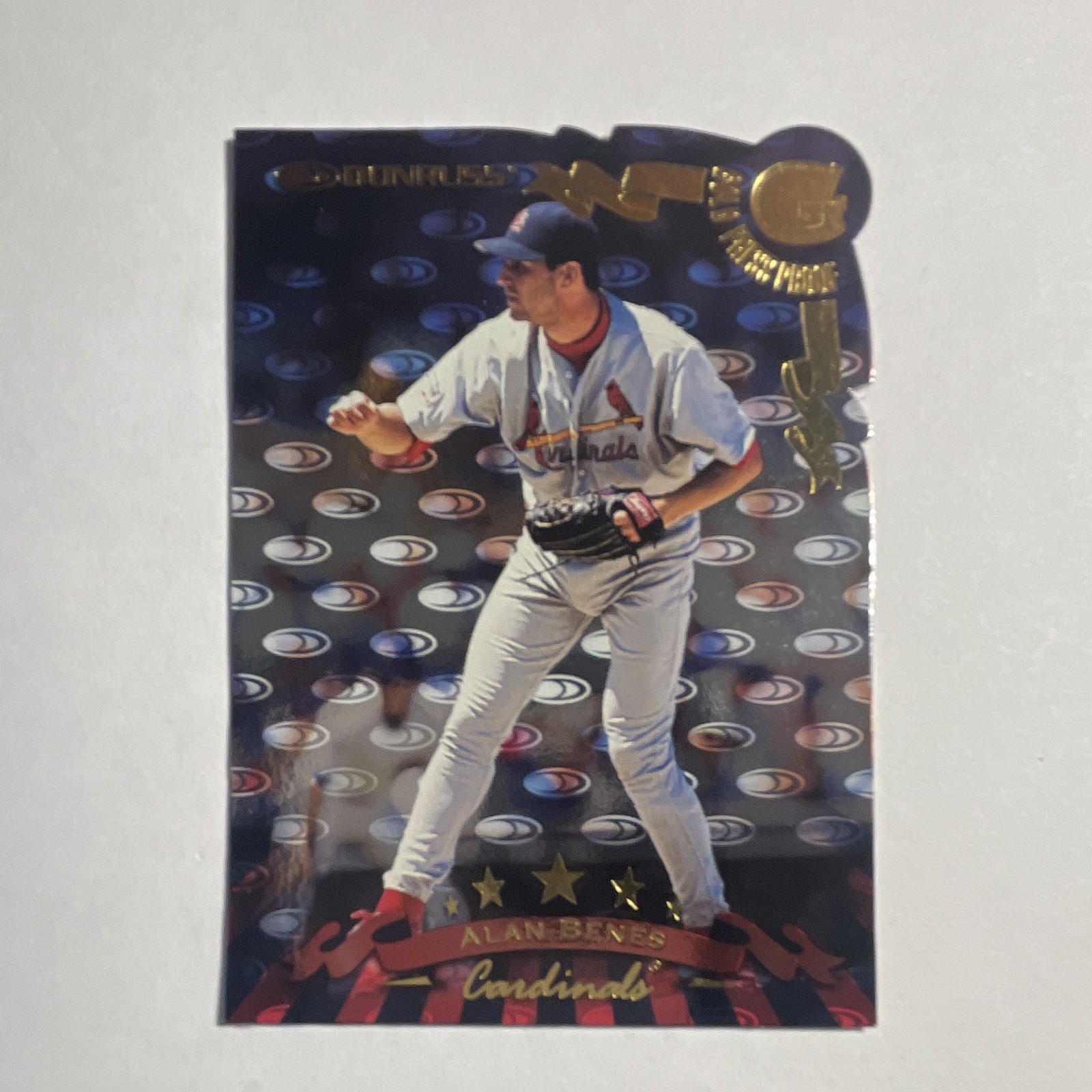 Donruss 1998 Press Proof Gold Alan Benes St. Louis Cardinals #53 /500