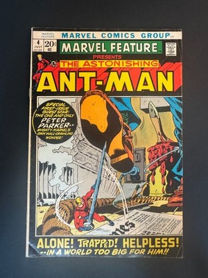 Marvel Feature #4 - Hank Pym as Ant-Man (Marvel, 1972) Fine-