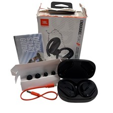 JBL Endurance Peak 3 Black IP68 True Wireless Ear-Hook Earbuds