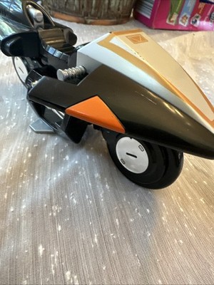 1997 Bandai Power Rangers In Space Black/ Silver Galaxy Glider Cycle Bike