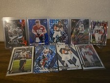 Houston Texans - Rookies And Parallels - Lot Of 9 Cards