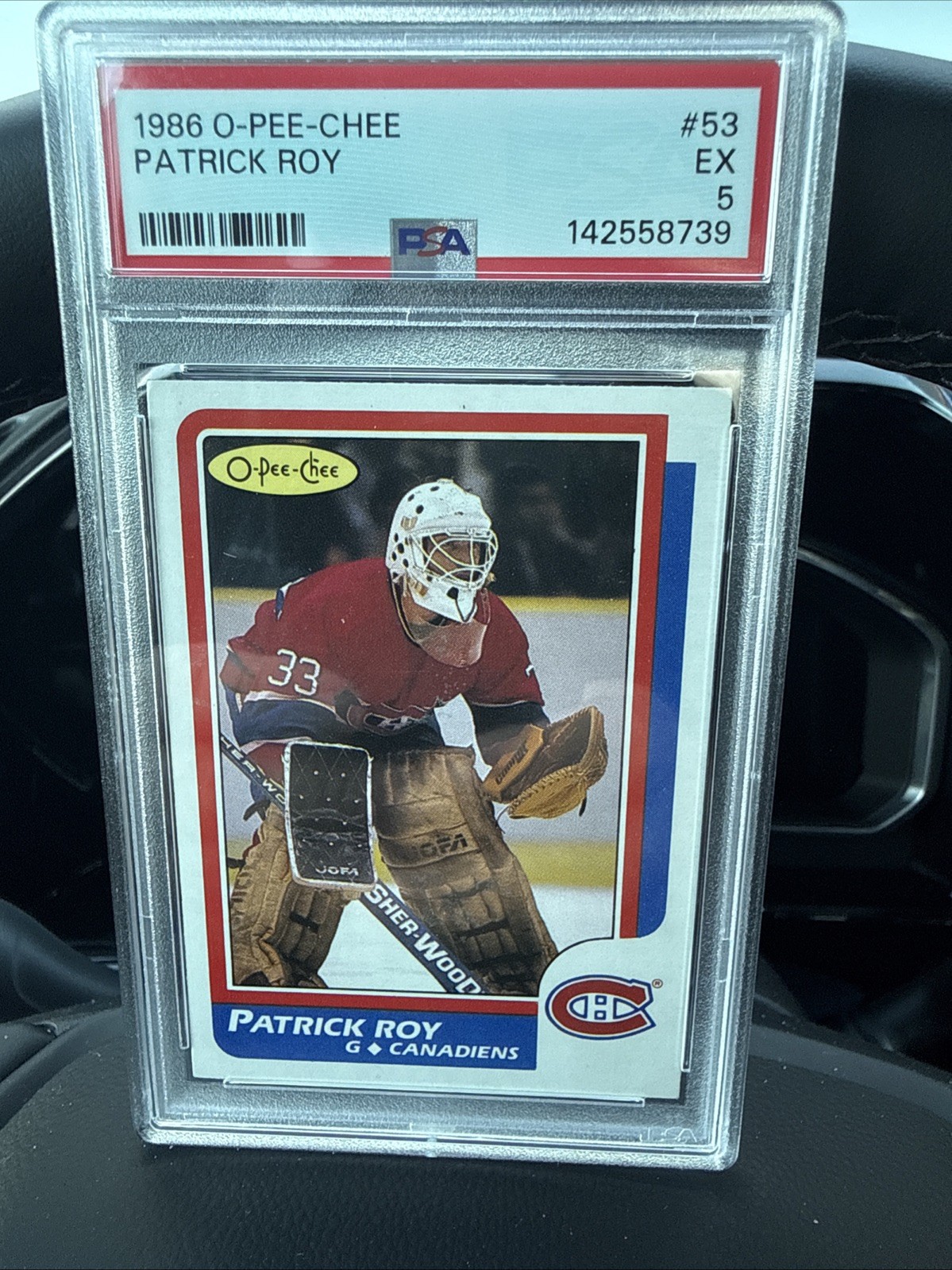 1986-87 O-Pee-Chee - Patrick Roy #53 (RC)