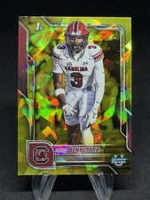 Mazeo Bennett Jr. 2025 Bowman Chrome University Sapphire Yellow Refractor /75 SP