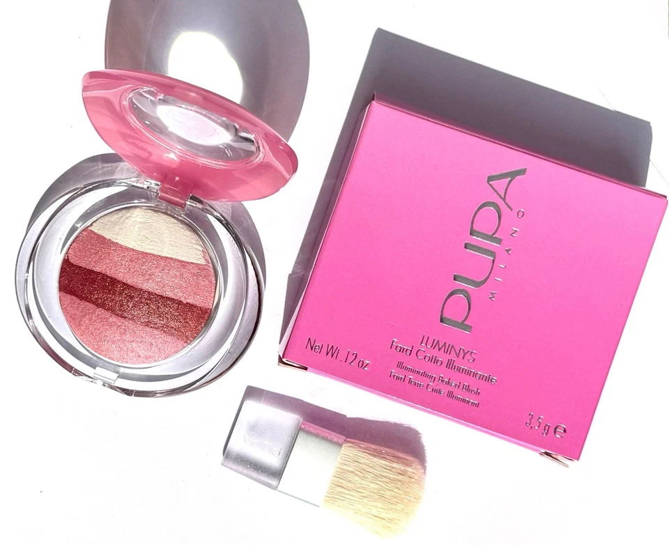 Pupa Luminys Illuminating Baked Blush 3,5 г 01 - Изображение 2 из 4