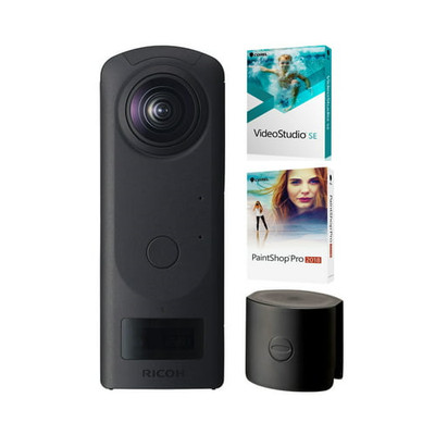 Ricoh Theta Z1 360 Camera Lens Cap Software Kit Vlogger PRO