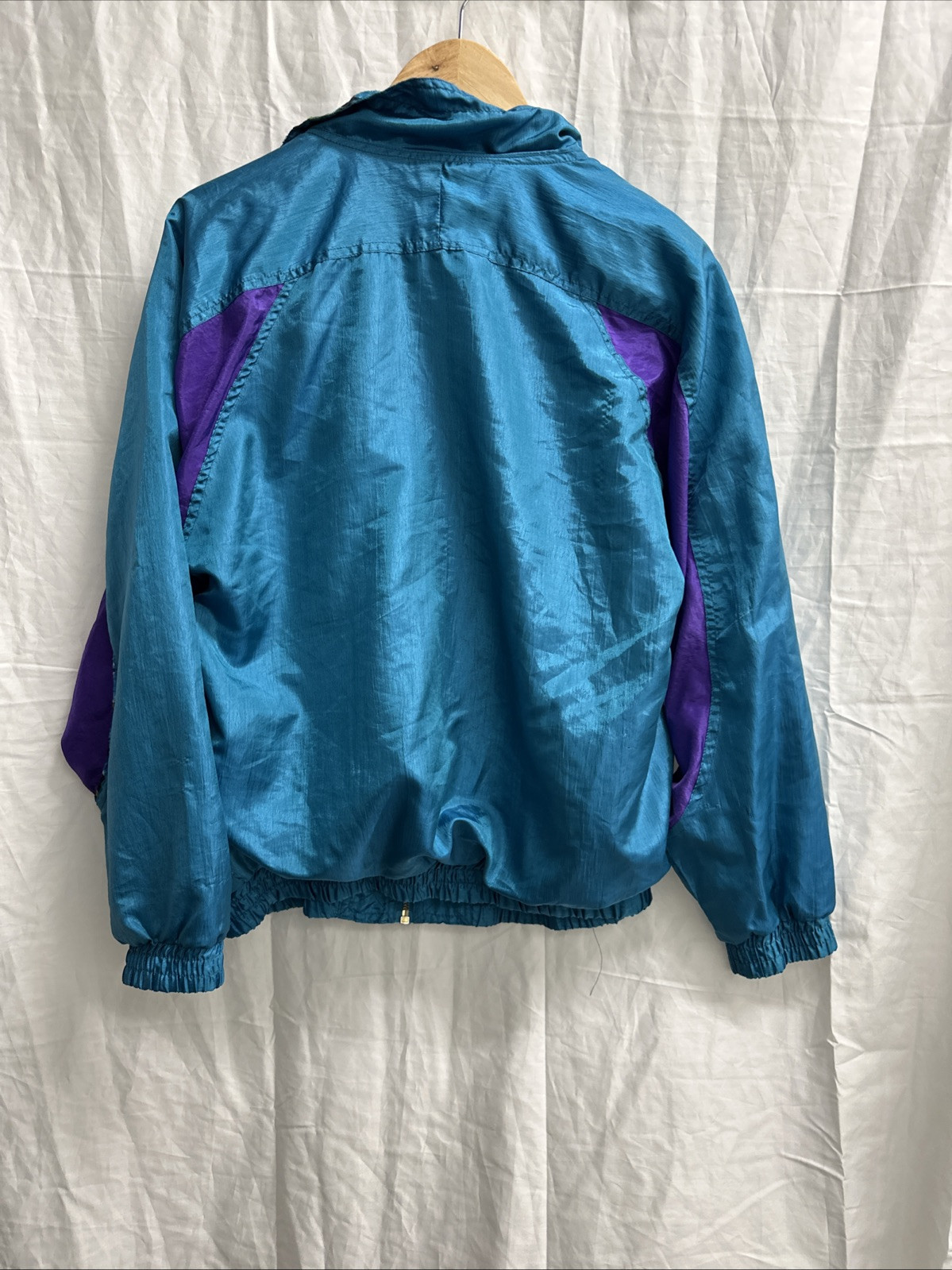 Vintage Floral Full Zip Windbreaker Basic Edition… - image 11