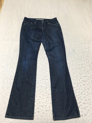Joe's Honey Jeans Womens 27 W27 Bootcut Blue Dark Wash Pockets