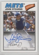 2020 Topps Archives Fan Favorites Auto John Stearns #FFA-JS Auto g5e