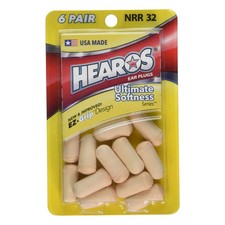Ultimate Softness Series Ear Plugs 12 Count by Hearos