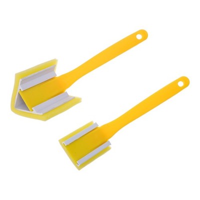  2 PCS Wall Corner Brush Painting Brushes for Walls Triangle Shaped Edge Trim