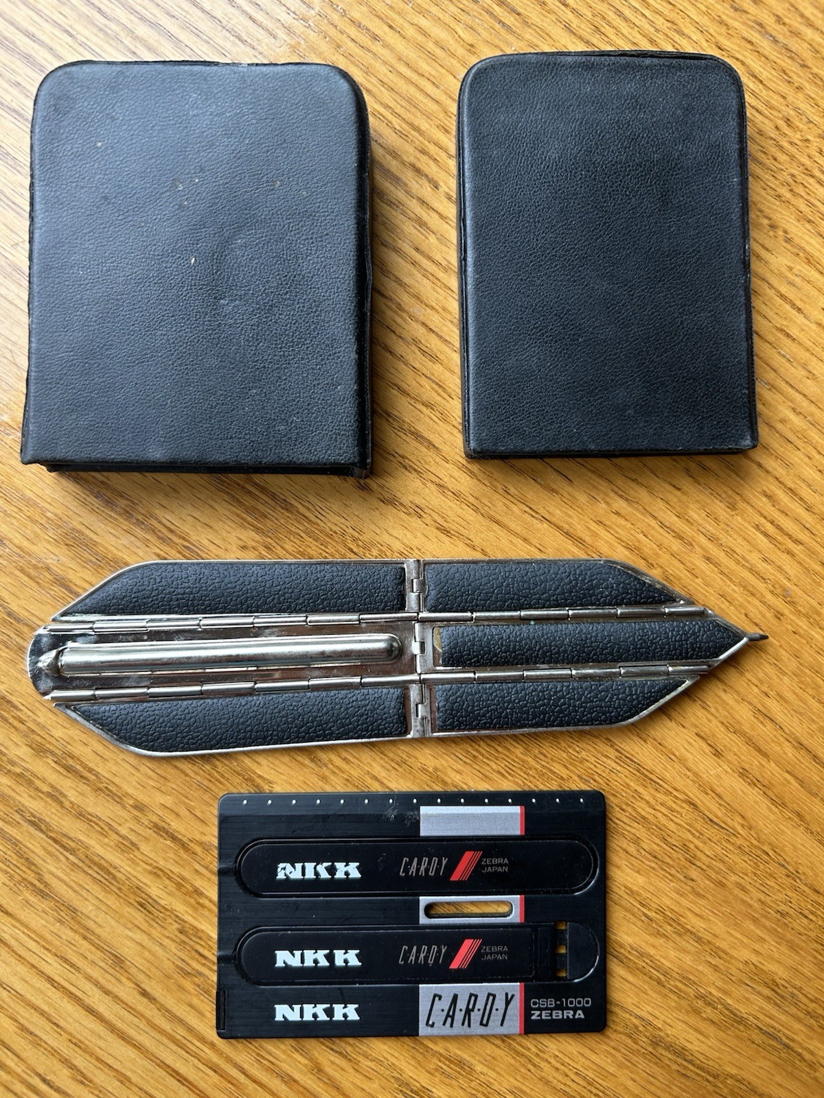 Vtg Csb-1000 & Stingray Folds Flat Pen & Case