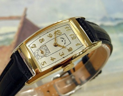1943 Vintage LORD ELGIN, Stunning SILVER Dial, Serviced with warranty