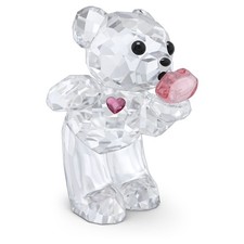 Swarovski Kris Bear A Kiss Full of Love Pink ...