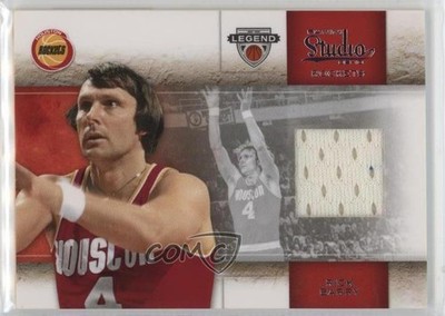 2009-10 Panini Studio Legend Materials 197/199 Rick Barry #116 HOF k4s